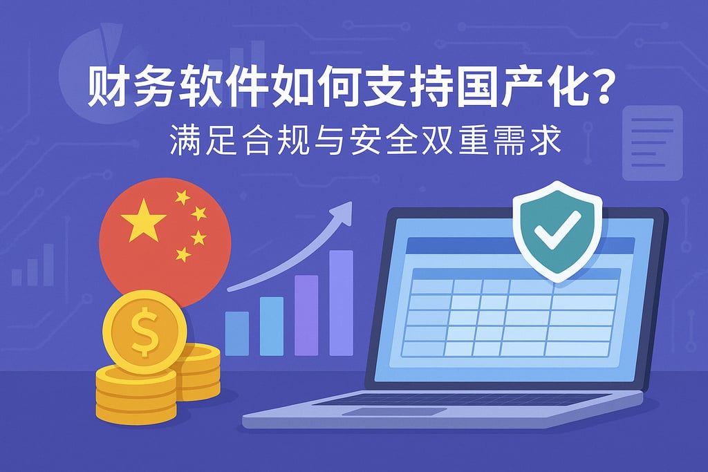 财务软件如何支持国产化？满足合规与安全双重需求