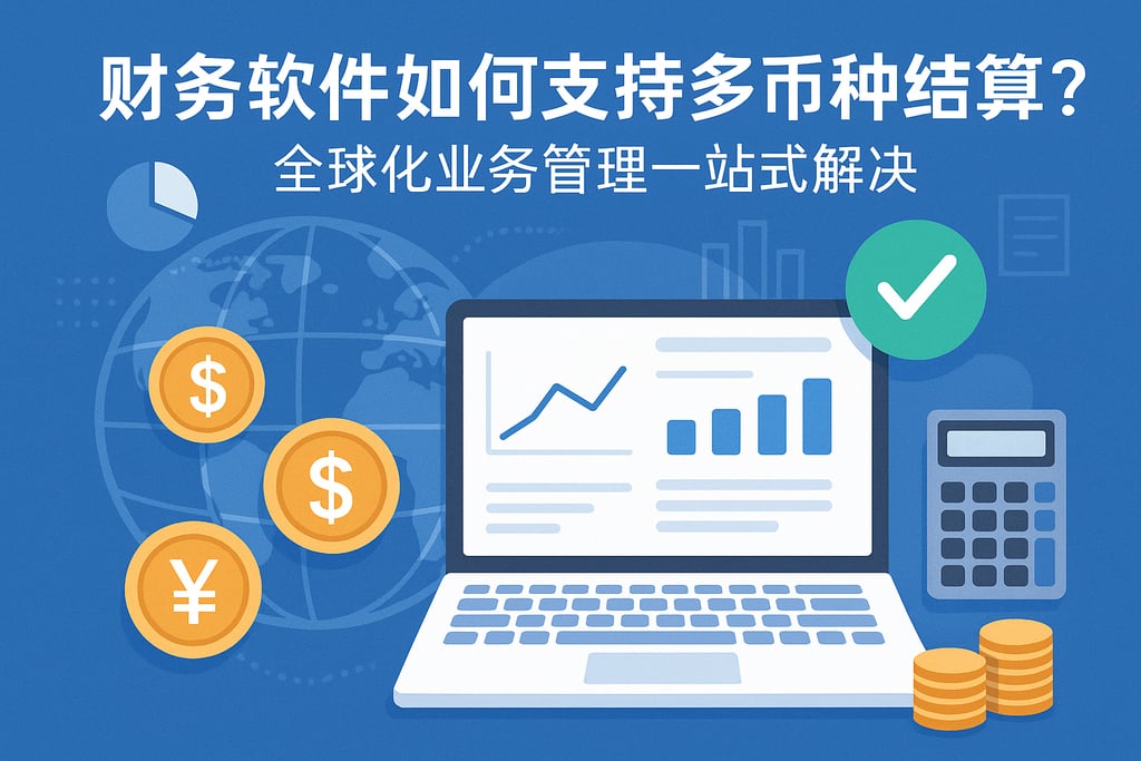 财务软件如何支持多币种结算？全球化业务管理一站式解决