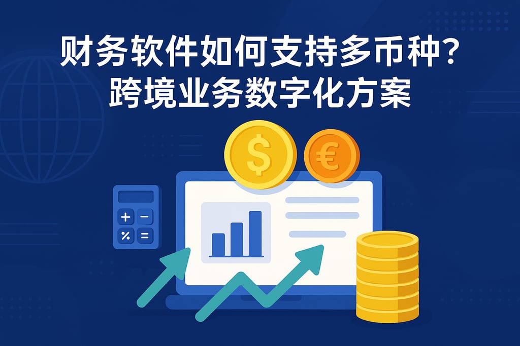财务软件如何支持多币种？跨境业务数字化方案