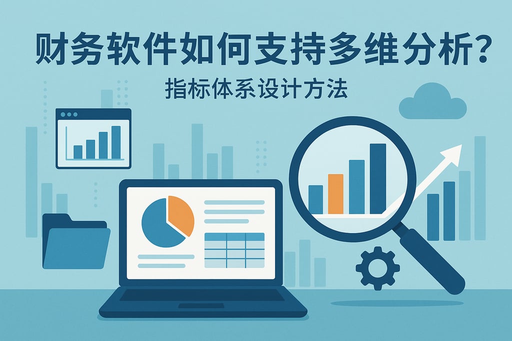 财务软件如何支持多维分析？指标体系设计方法