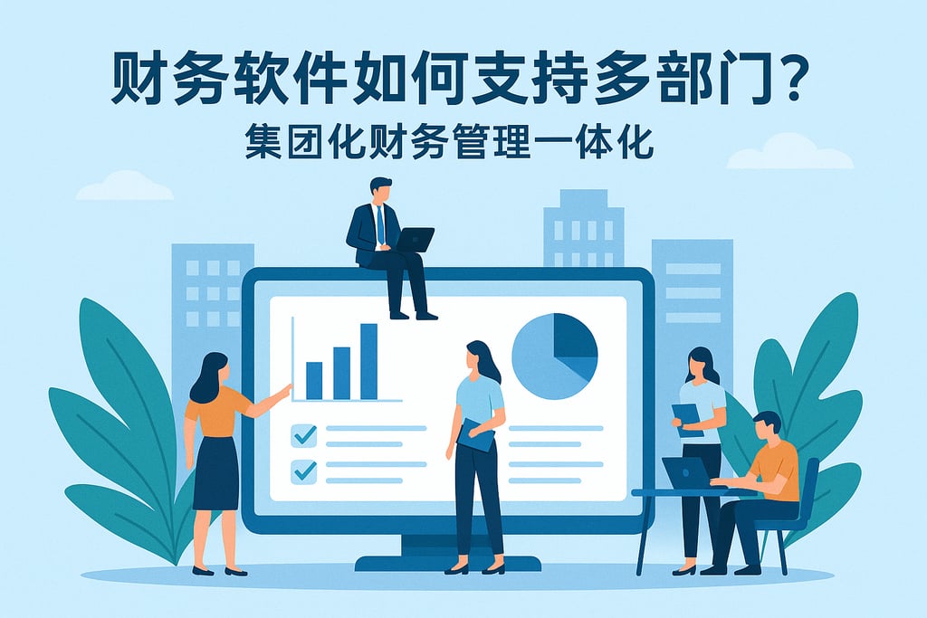 财务软件如何支持多部门？集团化财务管理一体化