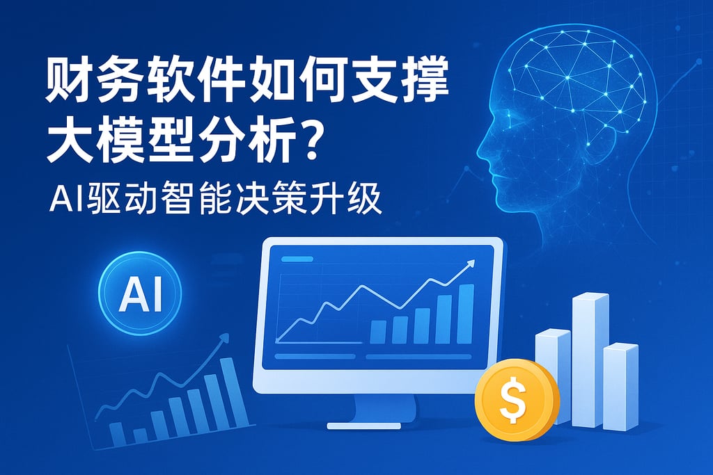 财务软件如何支持大模型分析？AI驱动智能决策升级