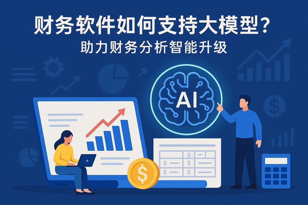 财务软件如何支持大模型？助力财务分析智能升级