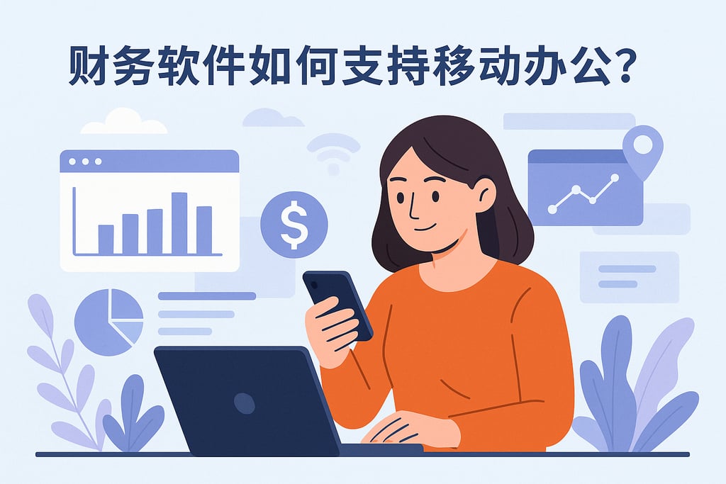 财务软件如何支持移动办公？随时随地掌控财务数据