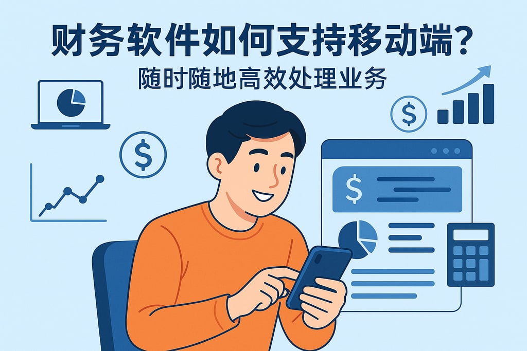 财务软件如何支持移动端？随时随地高效处理业务
