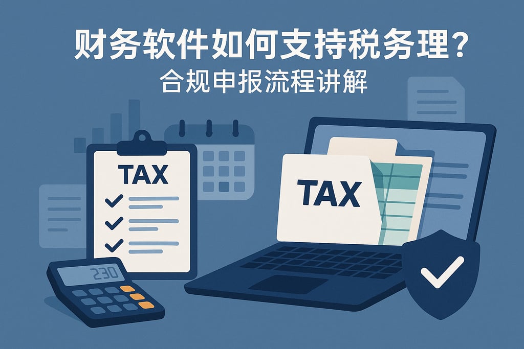 财务软件如何支持税务管理？合规申报流程讲解