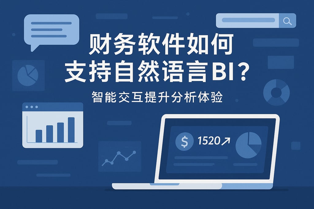 财务软件如何支持自然语言BI？智能交互提升分析体验