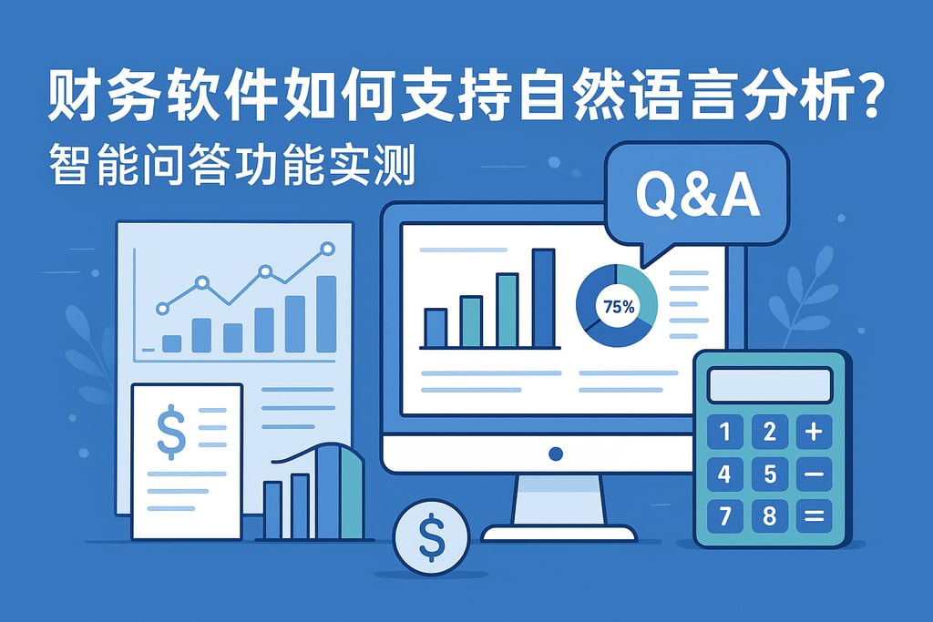 财务软件如何支持自然语言分析？智能问答功能实测