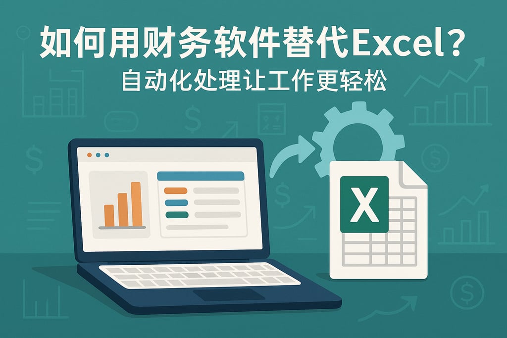 财务软件如何替代Excel？自动化处理让工作更轻松