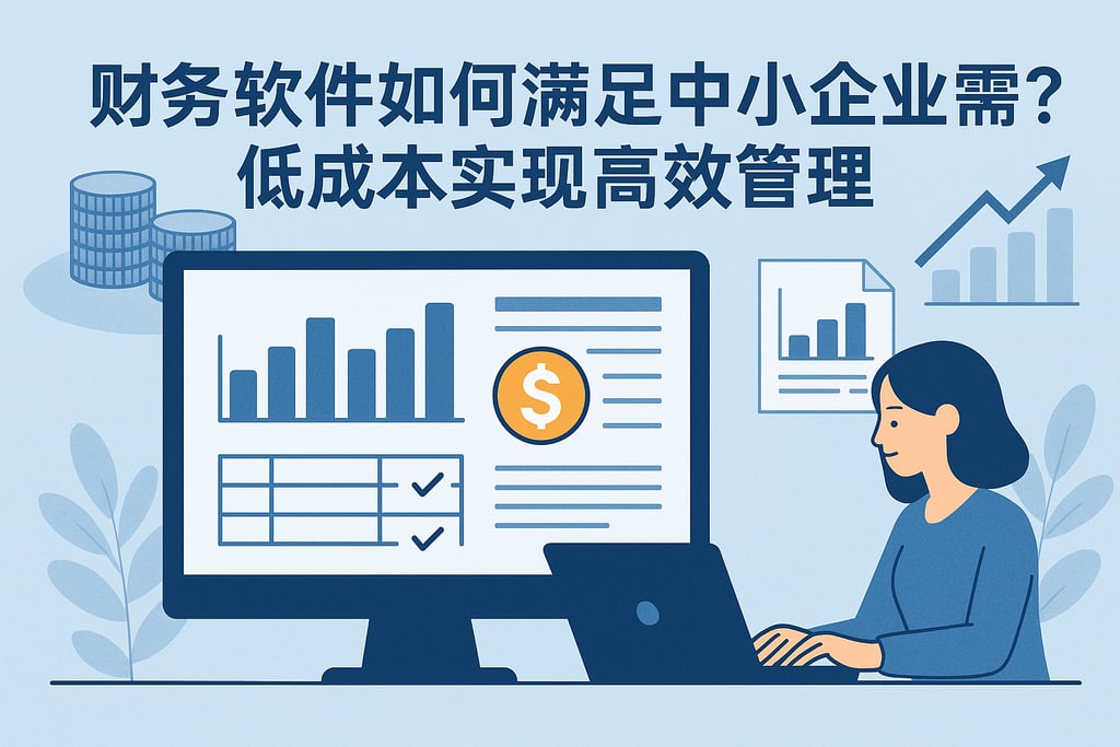 财务软件如何满足中小企业需求？低成本实现高效管理