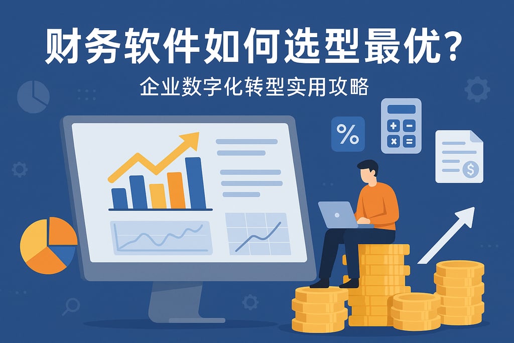 财务软件如何选型最优？企业数字化转型实用攻略