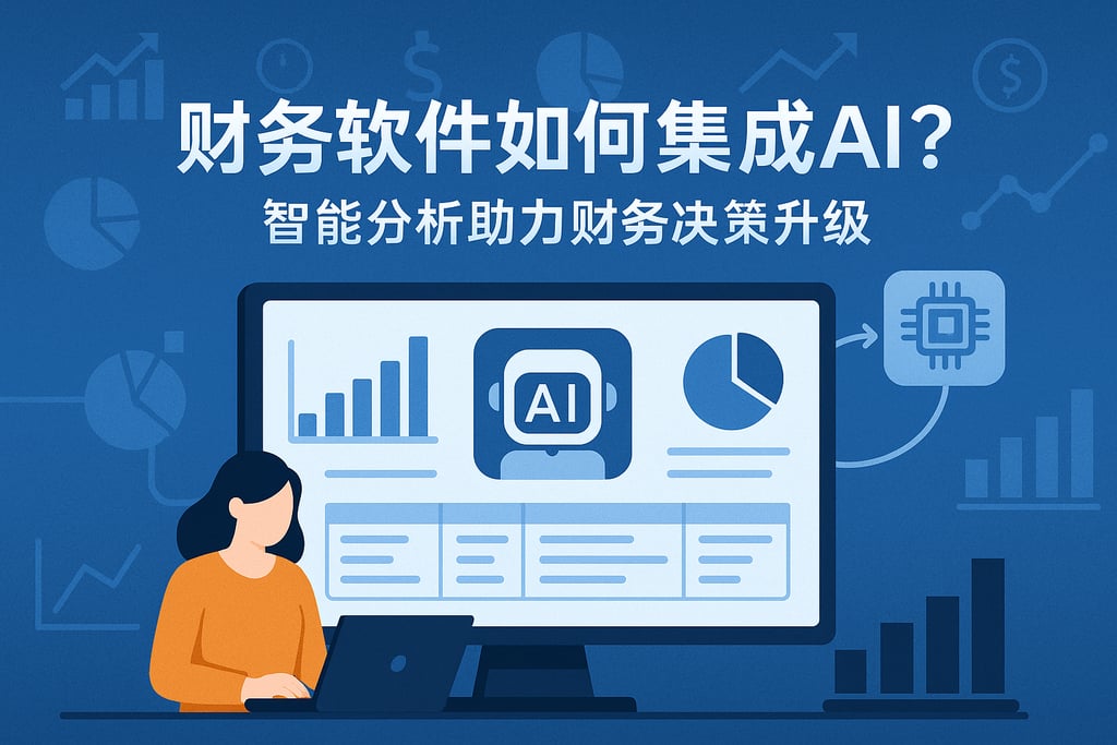 财务软件如何集成AI？智能分析助力财务决策升级