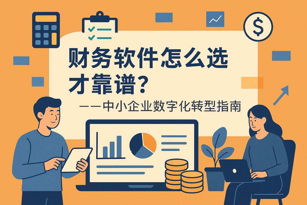 财务软件怎么选才靠谱？中小企业数字化转型指南