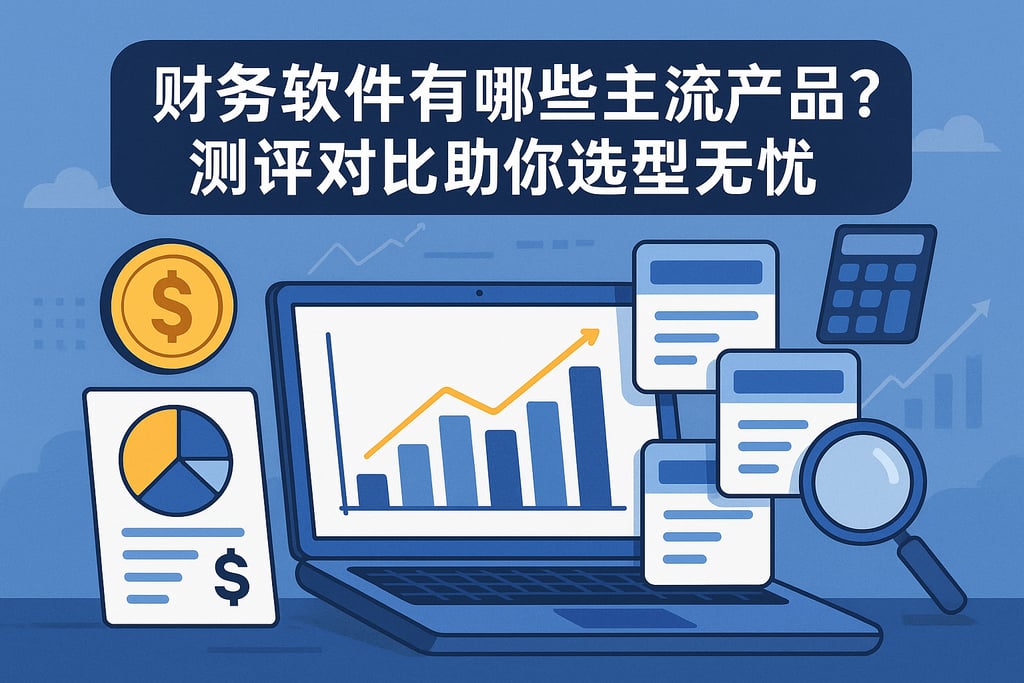 财务软件有哪些主流产品？测评对比助你选型无忧