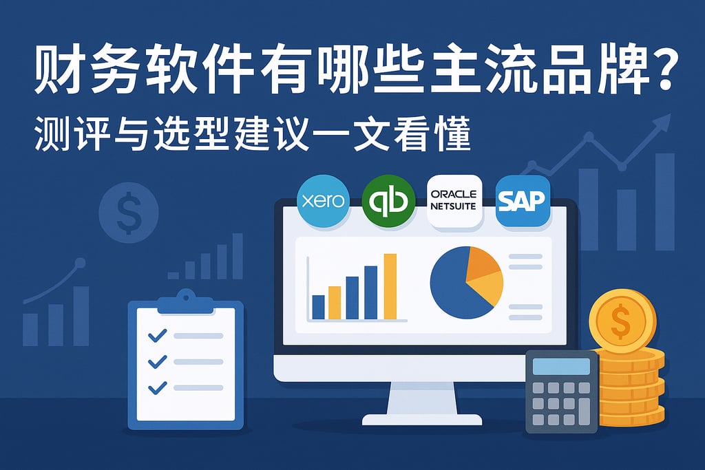 财务软件有哪些主流品牌？测评与选型建议一文看懂