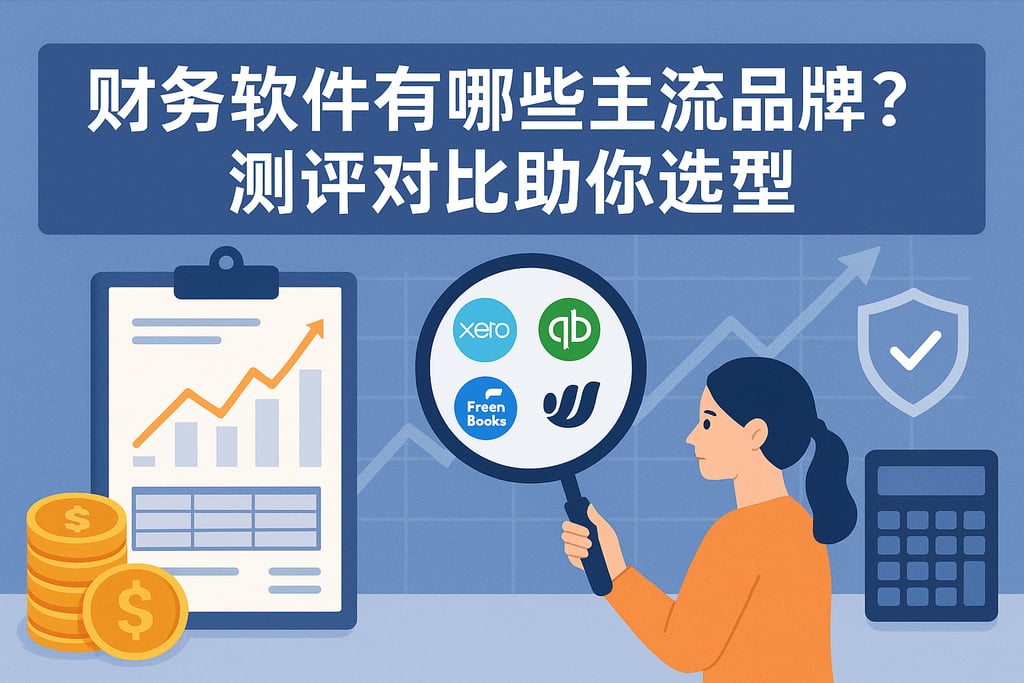 财务软件有哪些主流品牌？测评对比助你选型