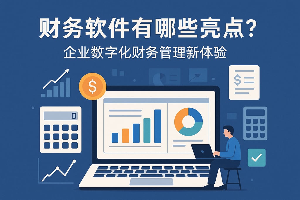 财务软件有哪些亮点？企业数字化财务管理新体验