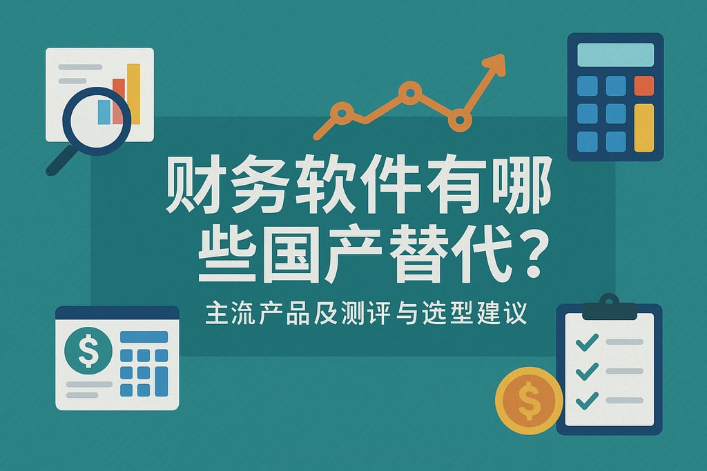 财务软件有哪些国产替代？主流产品测评与选型建议