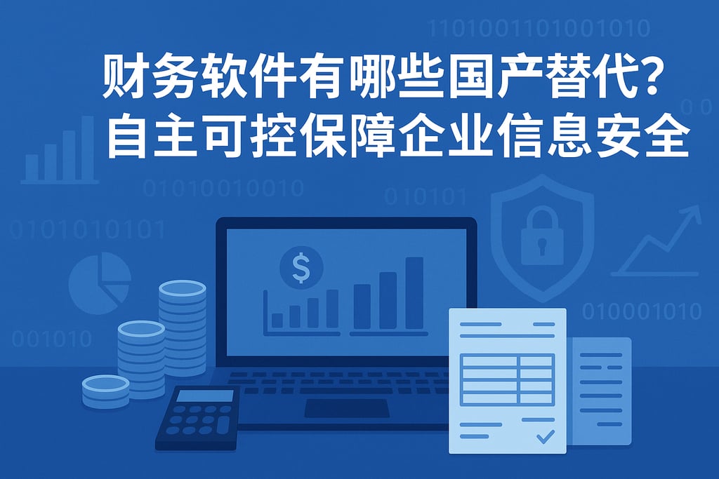财务软件有哪些国产替代？自主可控保障企业信息安全