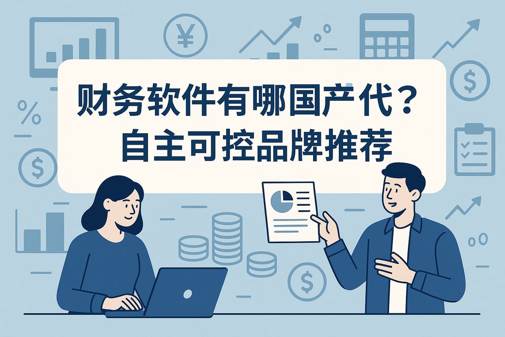 财务软件有哪些国产替代？自主可控品牌推荐
