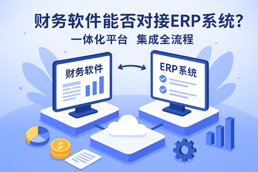 财务软件能否对接ERP系统？一体化平台集成全流程
