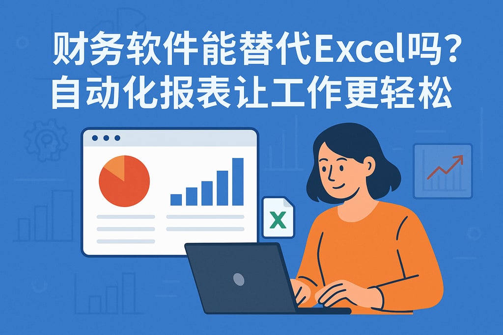 财务软件能替代Excel吗？自动化报表让工作更轻松