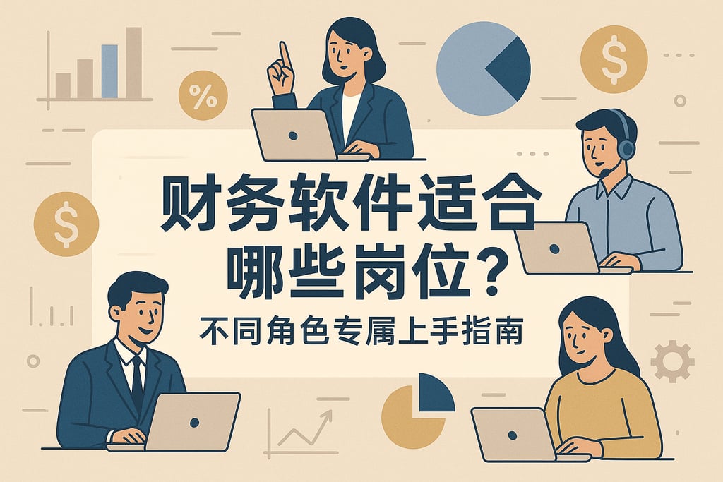 财务软件适合哪些岗位？不同角色专属上手指南