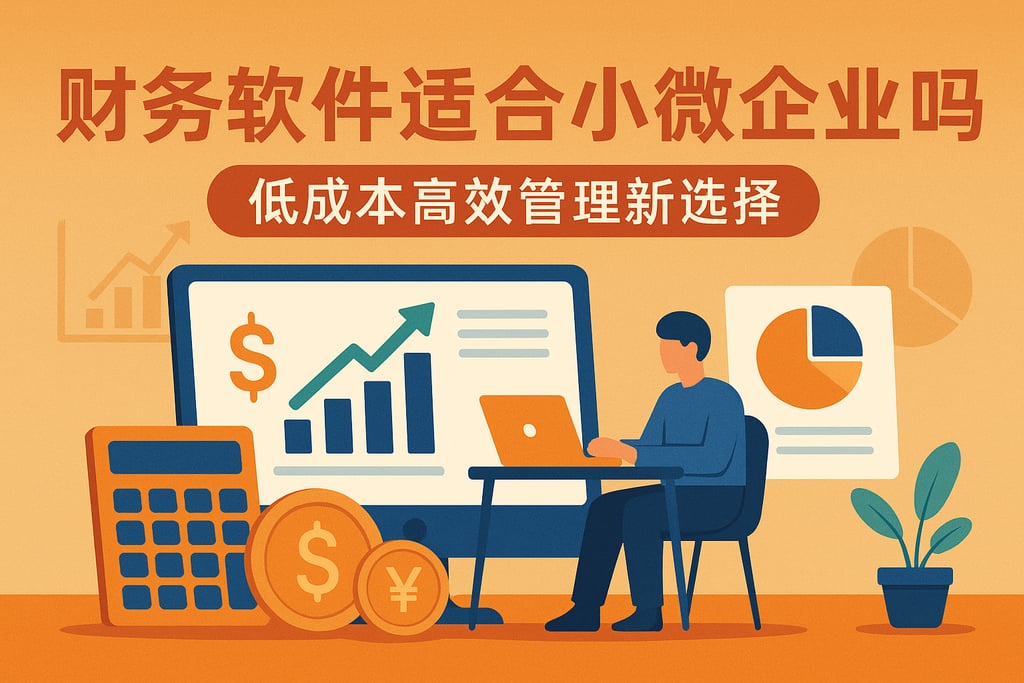 财务软件适合小微企业吗？低成本高效管理新选择
