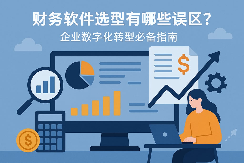 财务软件选型有哪些误区？企业数字化转型必备指南