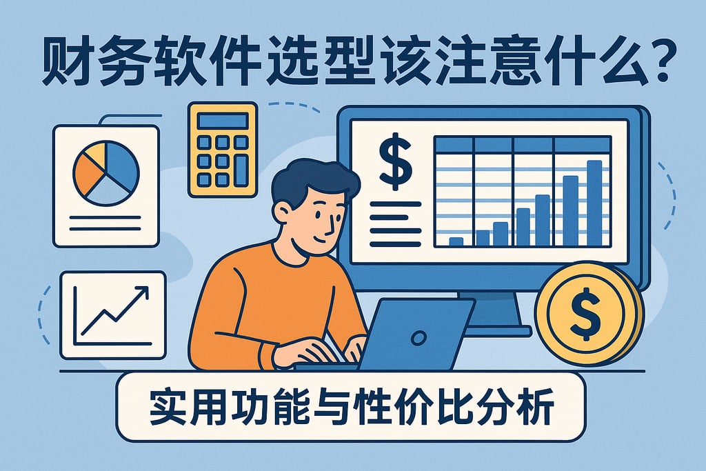 财务软件选型该注意什么？实用功能与性价比分析