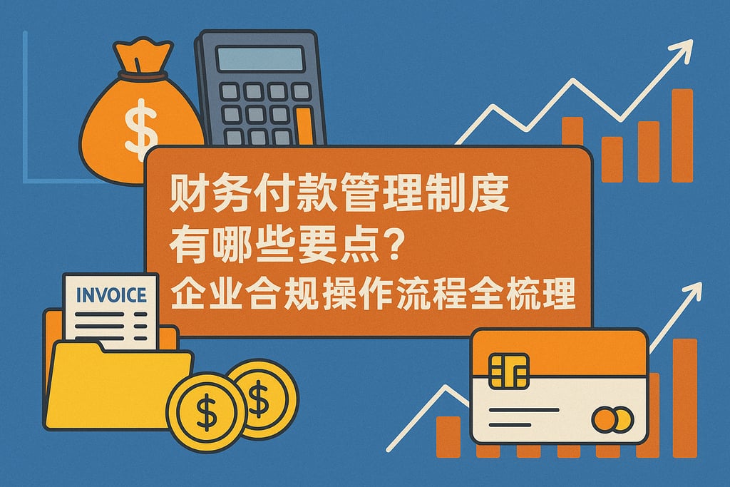 财务付款管理制度有哪些要点？企业合规操作流程全梳理 | 帆软数字化转型知识库
