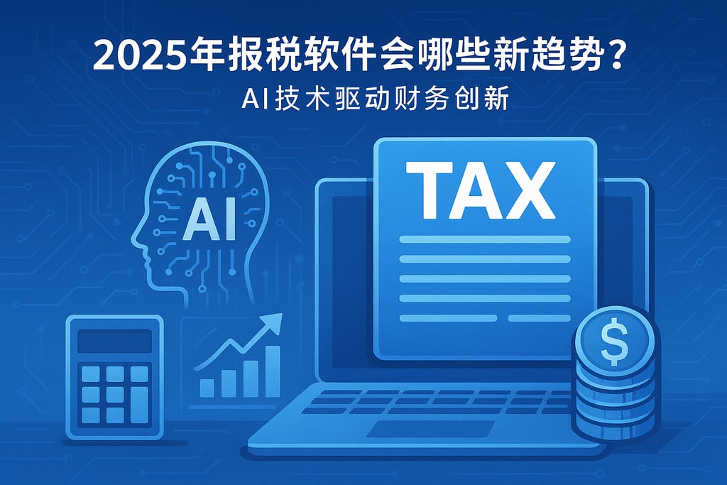 2025年报税软件会有哪些新趋势？AI技术驱动财务创新