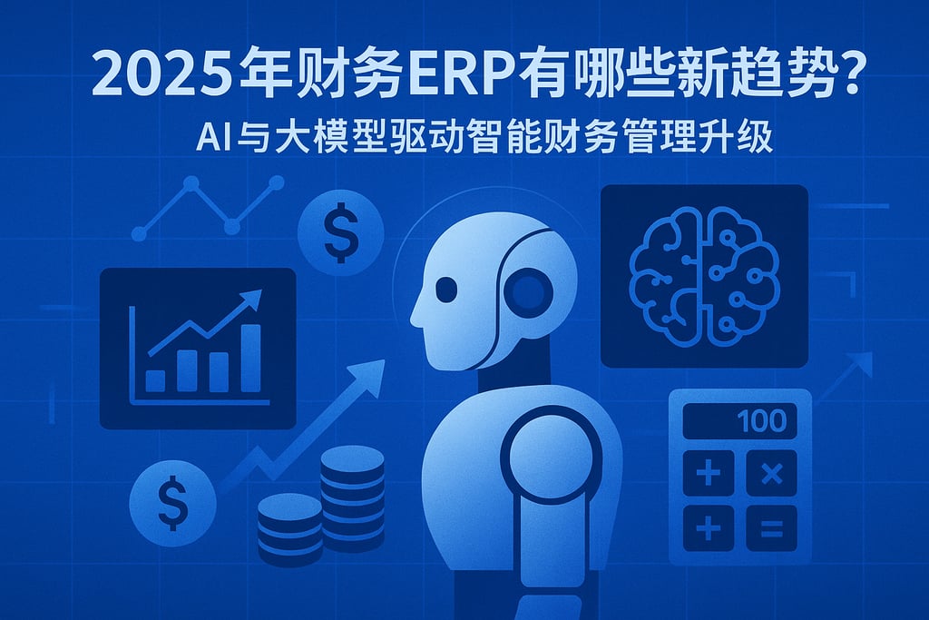 2025年财务ERP有哪些新趋势？AI与大模型驱动智能财务管理升级