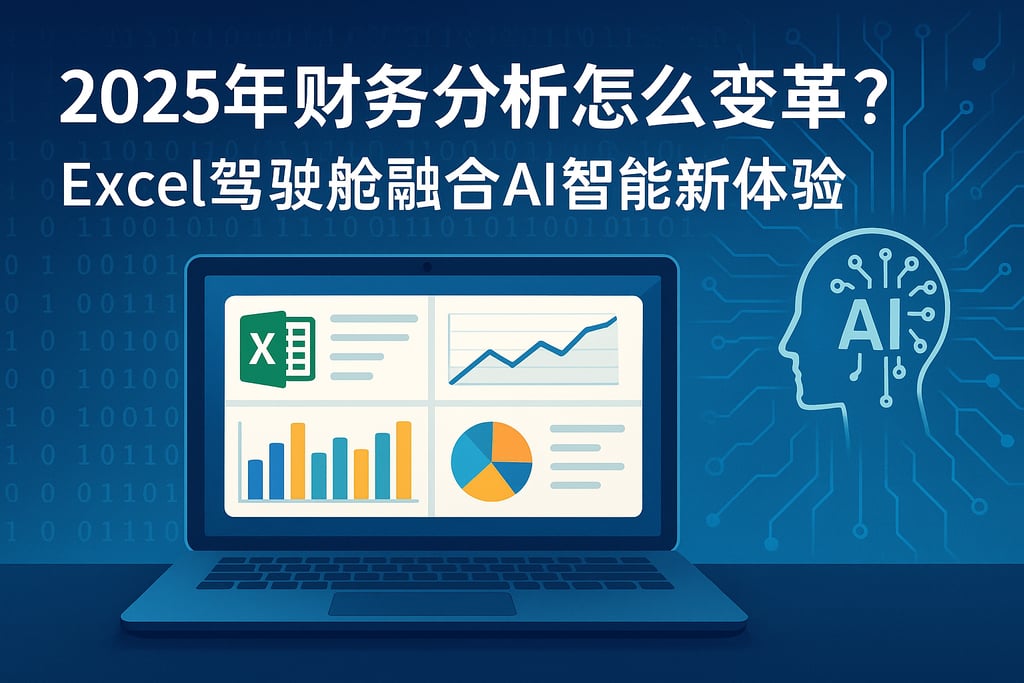 2025年财务分析怎么变革？Excel驾驶舱融合AI智能新体验