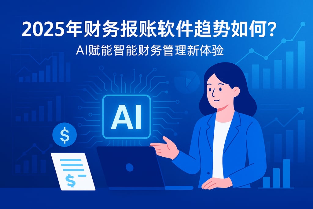 2025年财务报账软件趋势如何？AI赋能智能财务管理新体验