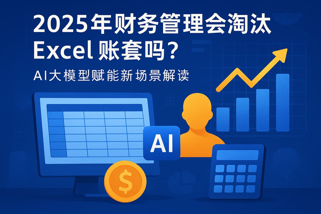 2025年财务管理会淘汰Excel帐套吗？AI大模型赋能新场景解读