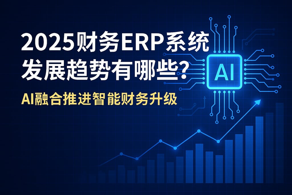 2025财务ERP系统发展趋势有哪些？AI融合推动智能财务升级