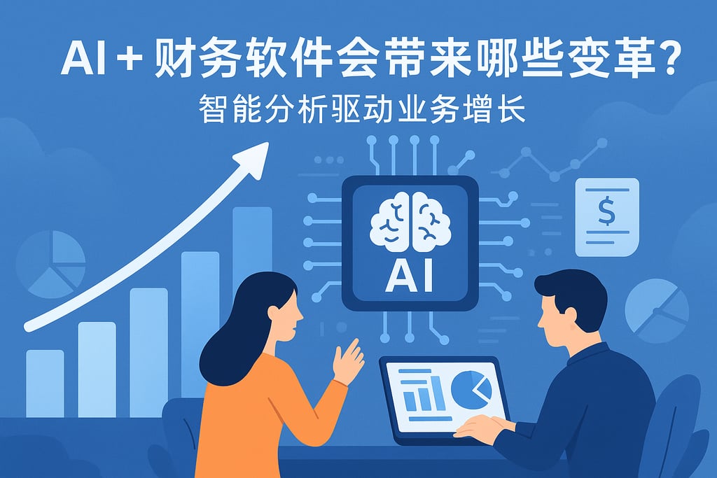 AI+财务软件会带来哪些变革？智能分析驱动业务增长