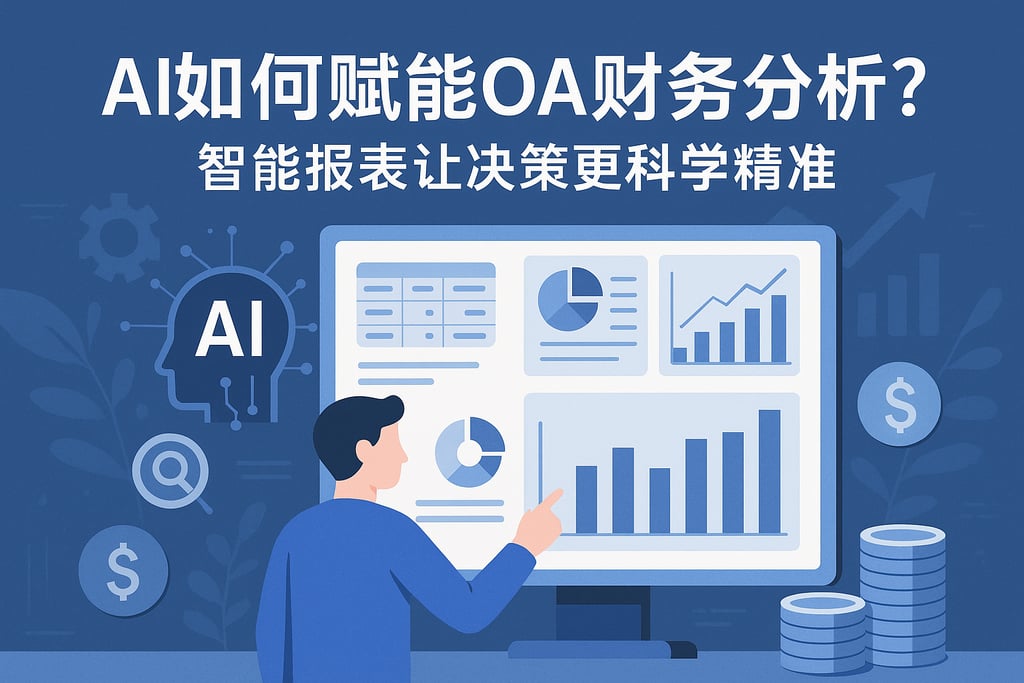 AI如何赋能OA财务分析？智能报表让决策更科学精准