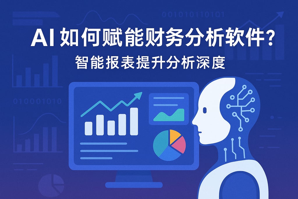 AI如何赋能财务分析软件？智能报表提升分析深度
