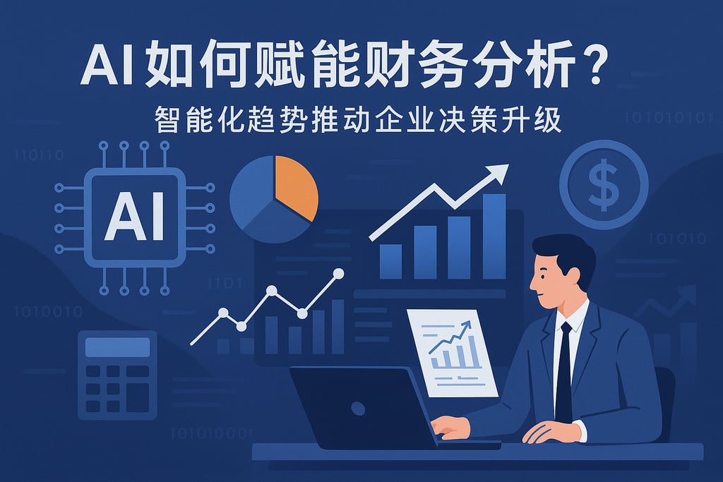 AI如何赋能财务分析？智能化趋势推动企业决策升级
