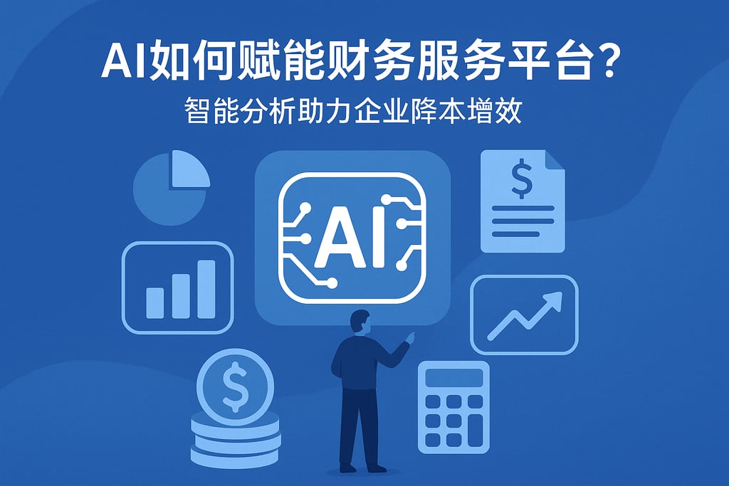 AI如何赋能财务服务平台？智能分析助力企业降本增效