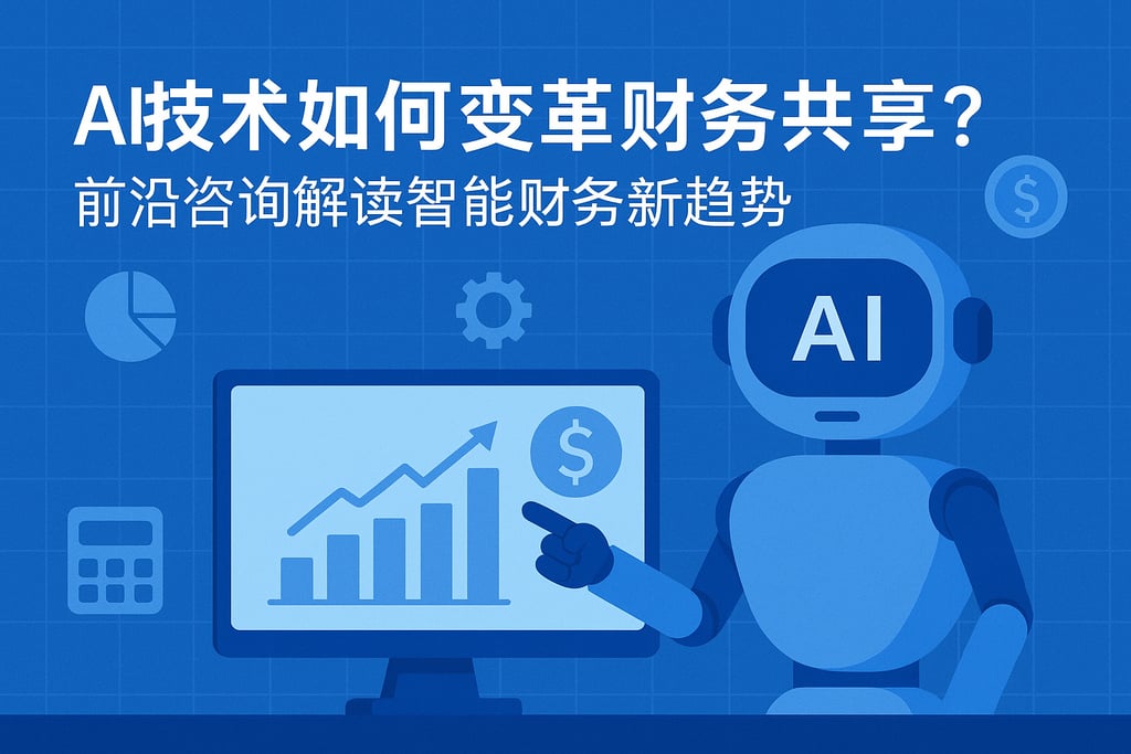 AI技术如何变革财务共享？前沿咨询解读智能财务新趋势