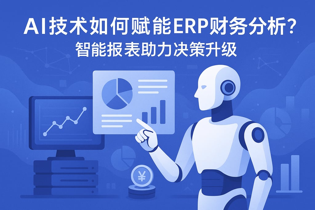 AI技术如何赋能ERP财务分析？智能报表助力决策升级