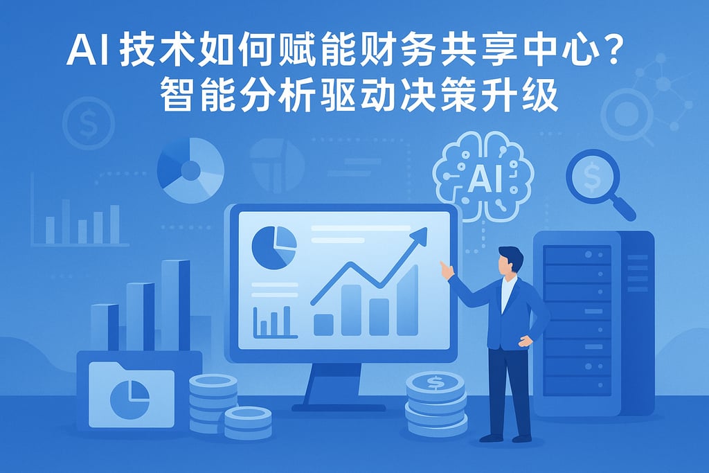 AI技术如何赋能财务共享中心？智能分析驱动决策升级