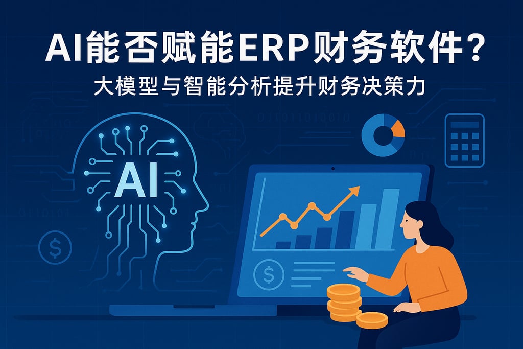 AI能否赋能ERP财务软件？大模型与智能分析提升财务决策力