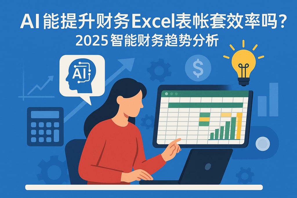 AI能提升财务excel表帐套效率吗？2025智能财务趋势分析