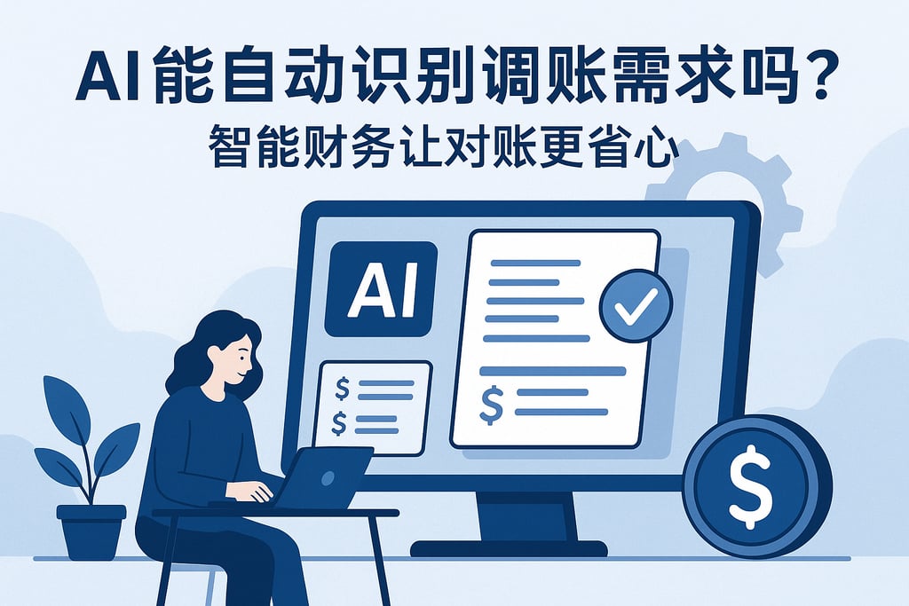 AI能自动识别调账需求吗？智能财务让对账更省心
