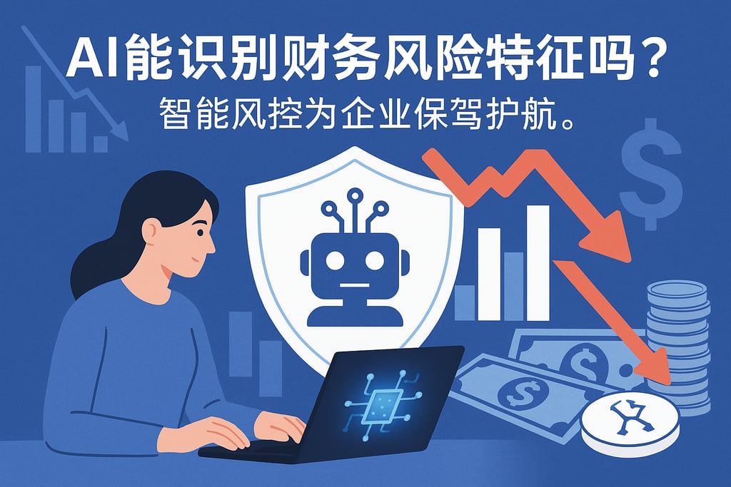 AI能识别财务风险特征吗？智能风控为企业保驾护航。