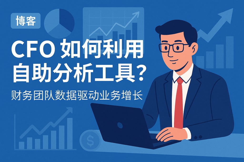 CFO如何利用自助分析工具？财务团队数据驱动业务增长
